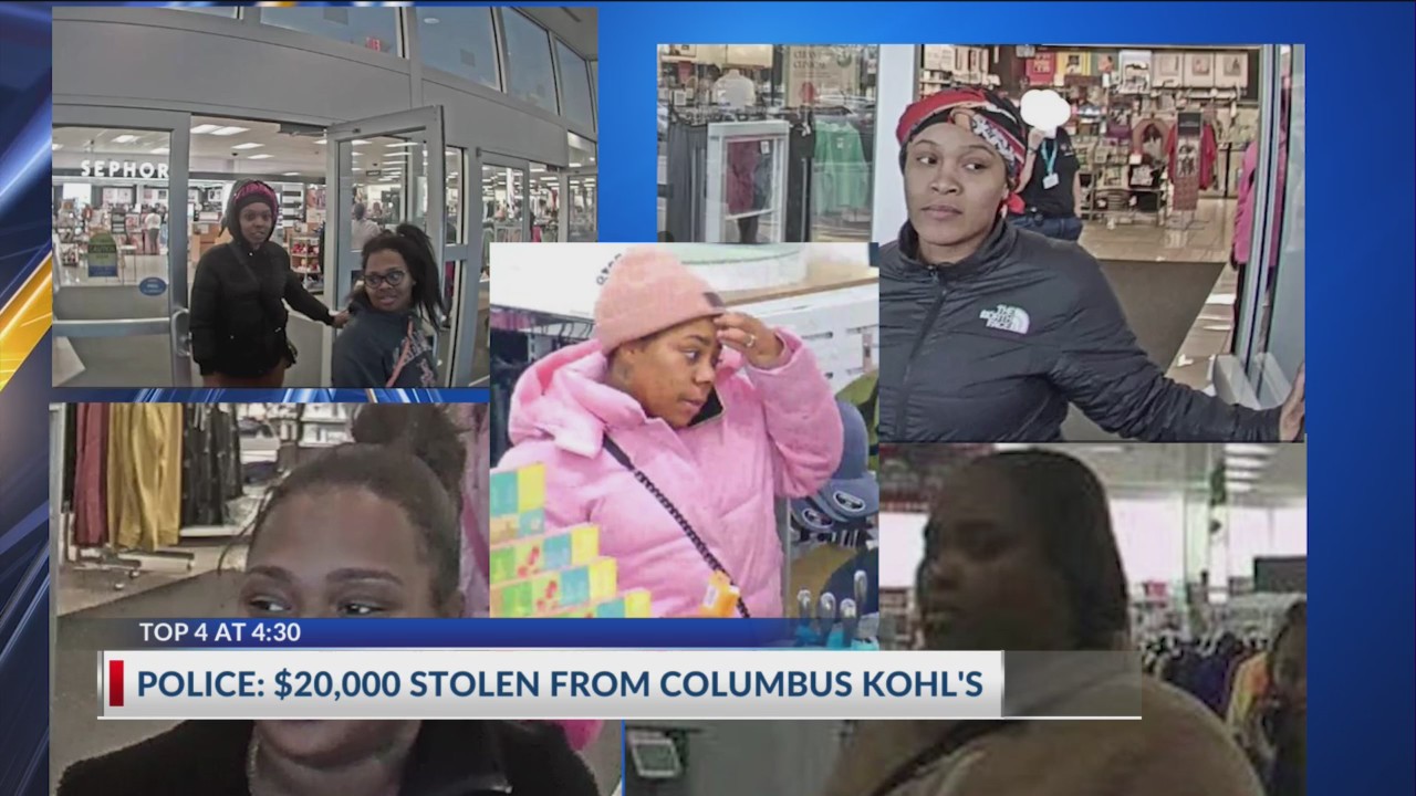 20,000 stolen from Columbus Kohl’s Have you seen the suspects? NBC4