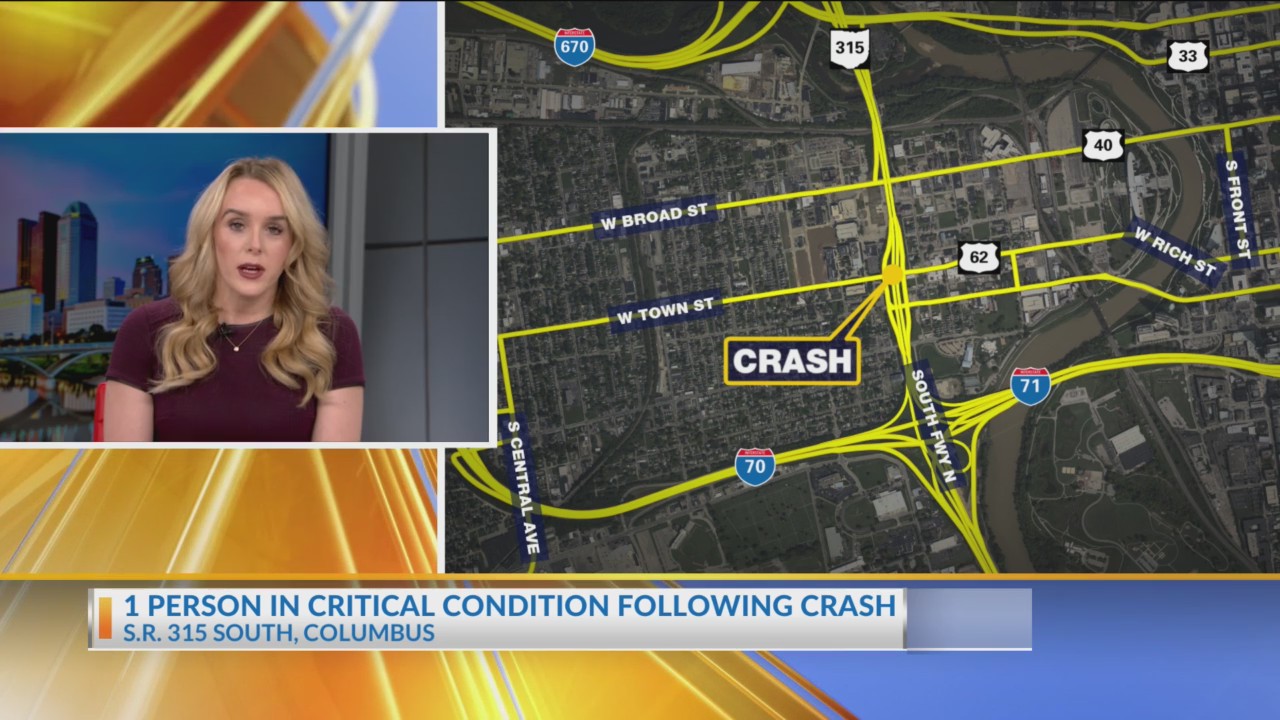 One person in critical condition after west Columbus crash – NBC4 WCMH-TV