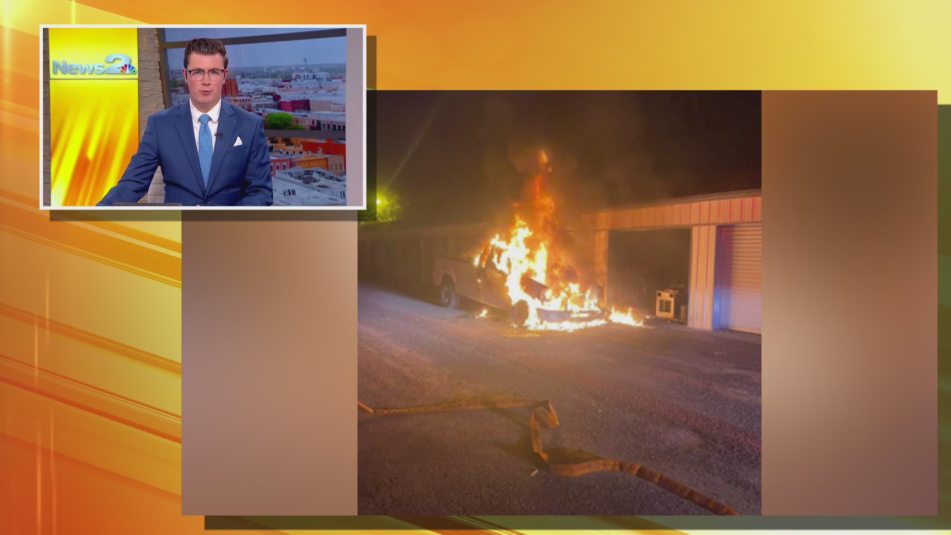 Crews respond to truck fire at Ladson storage unit – WCBD News 2