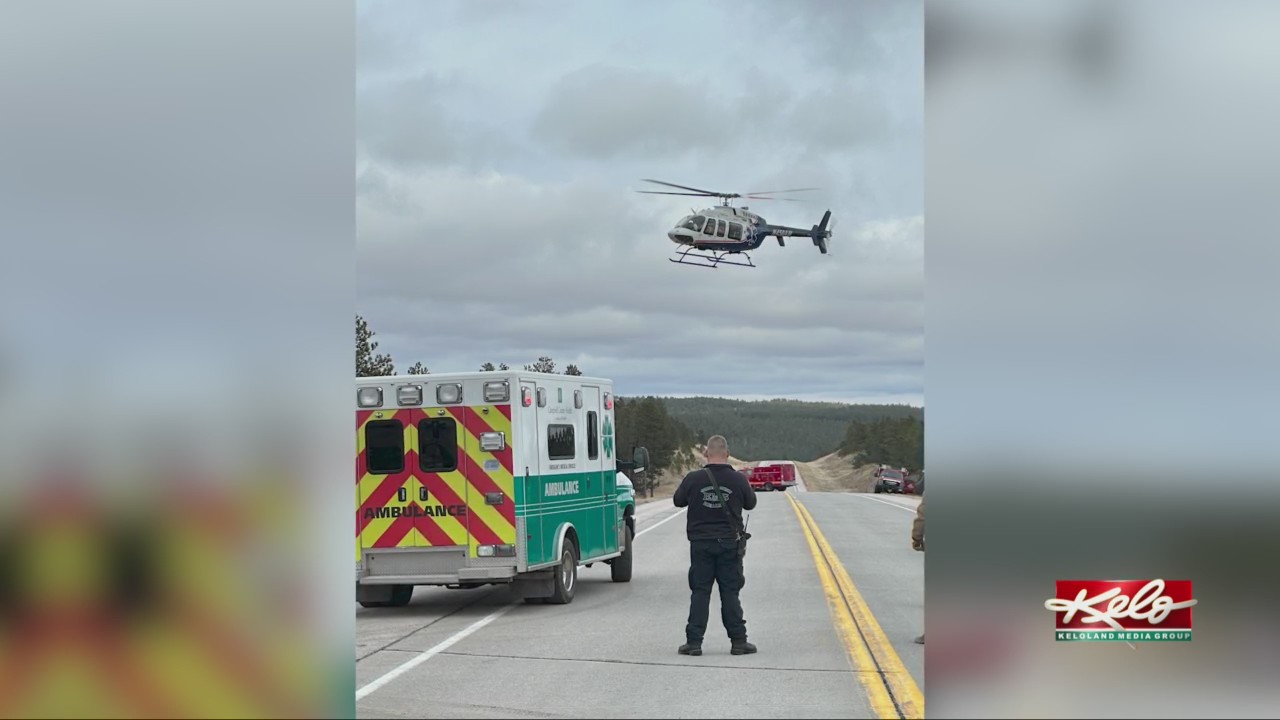 Men flown to hospital following crash – KELOLAND.com