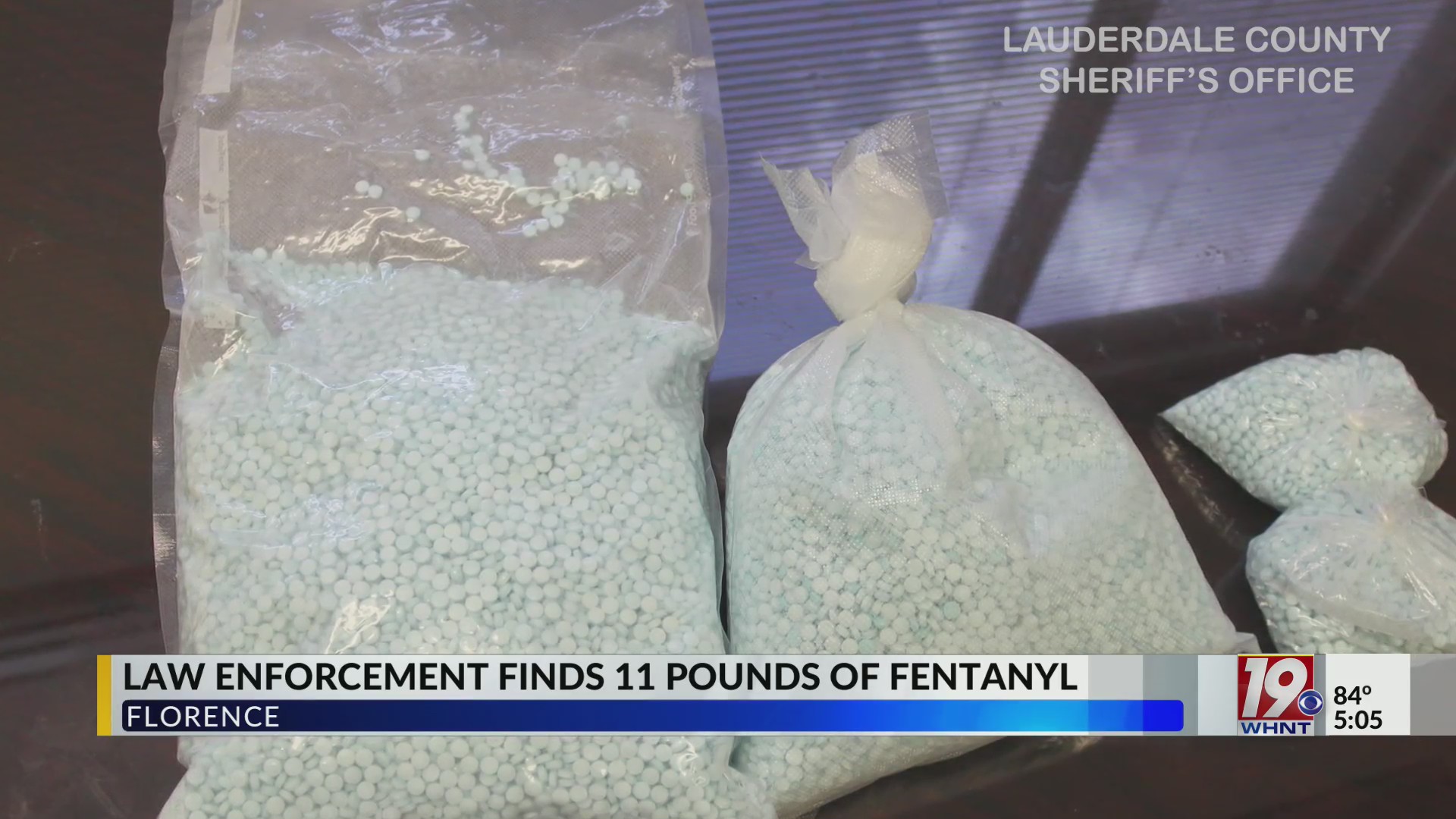 Eleven Pounds of Fentanyl Seized in Drug Bust | April 5, 2023 | News 19 ...
