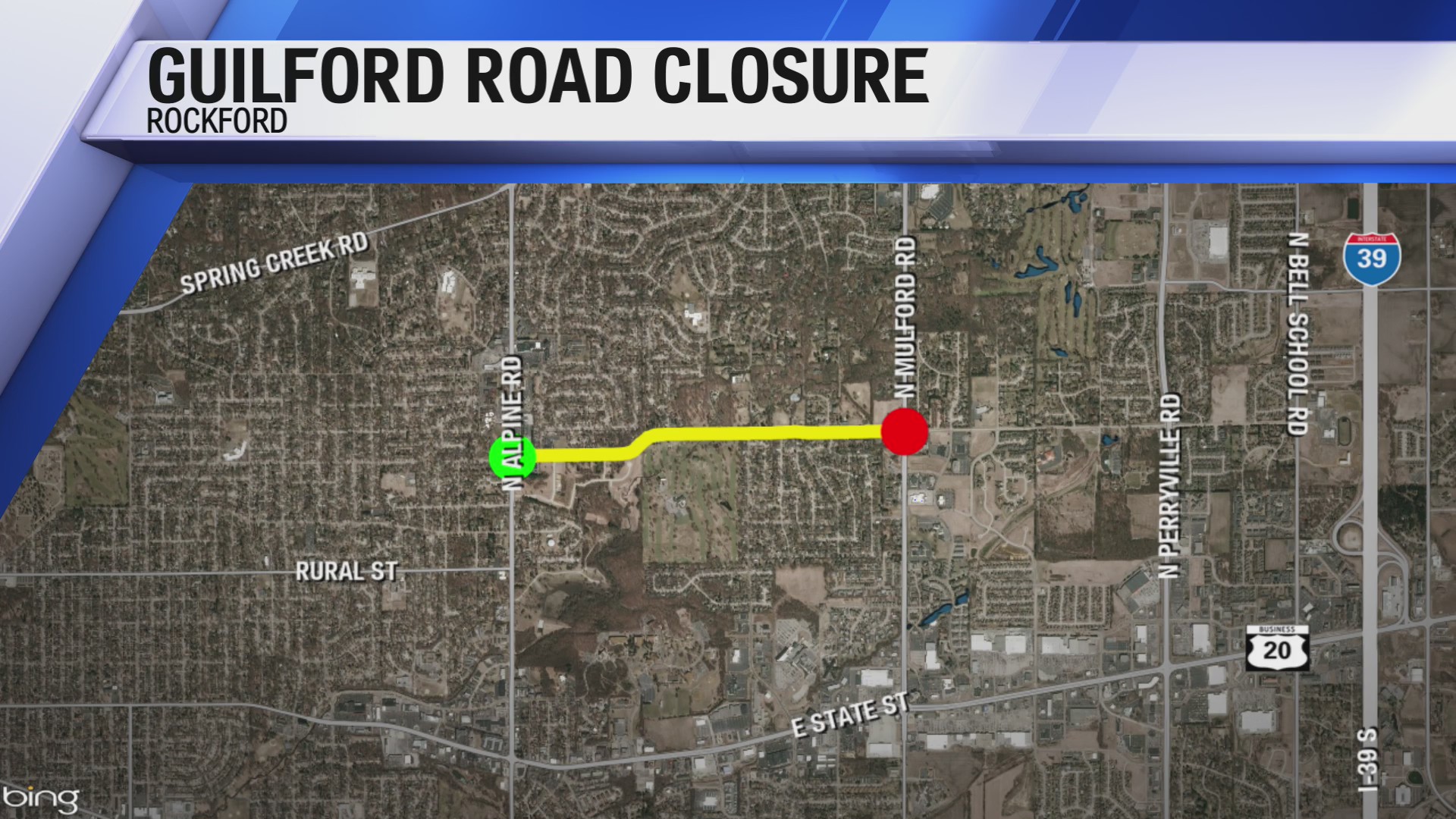 Part of Rockford’s Guilford Road closed for the next month(00)