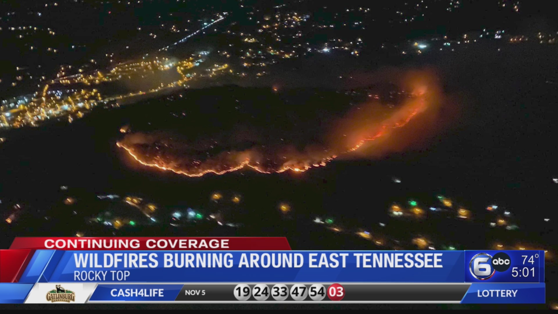 Wildfires burning around East Tennessee – WATE 6 On Your Side