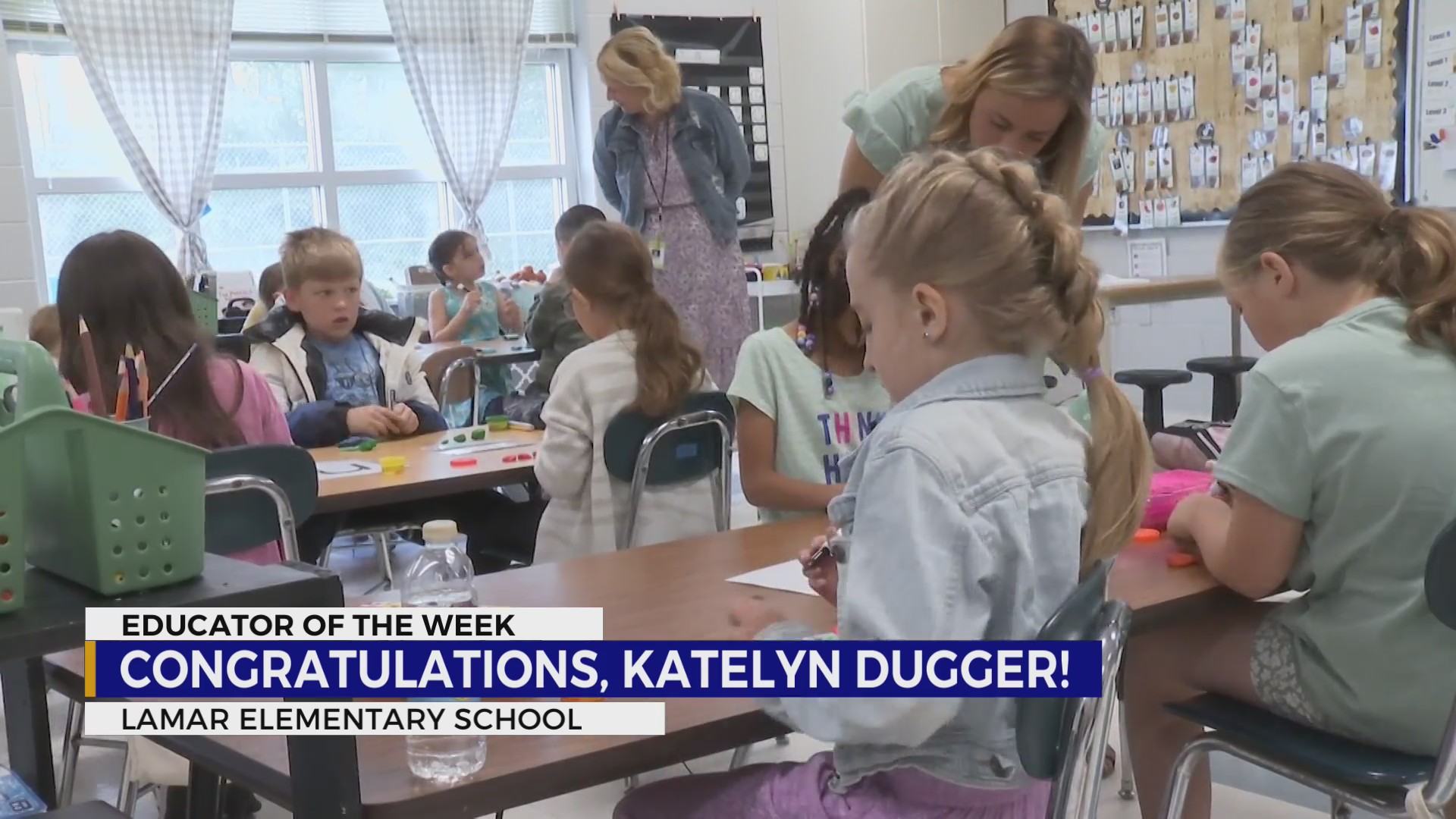 Educator of the Week Katelyn Dugger, Lamar Elementary School WJHL