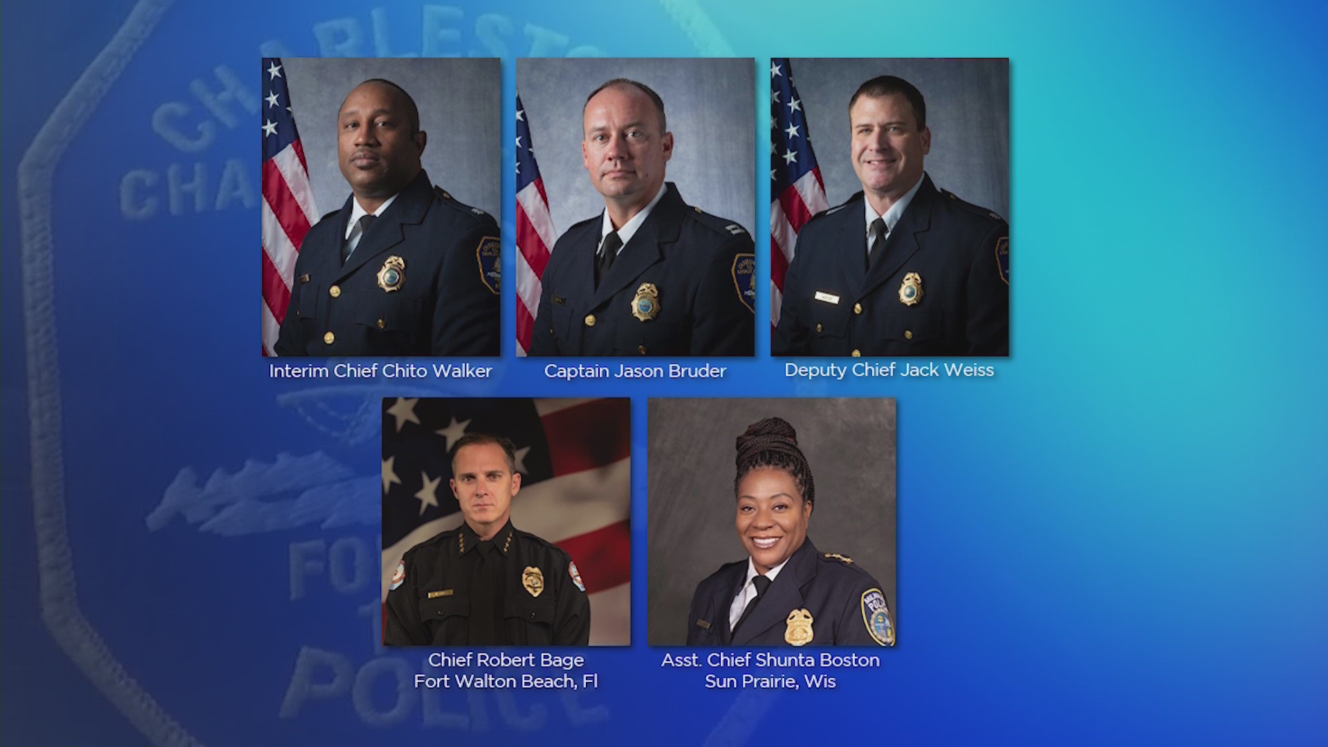 Charleston names 5 finalists in search for police chief – WCBD News 2