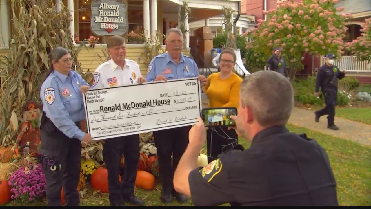 Volunteer fire department donates to Ronald McDonald House – NEWS10 ABC