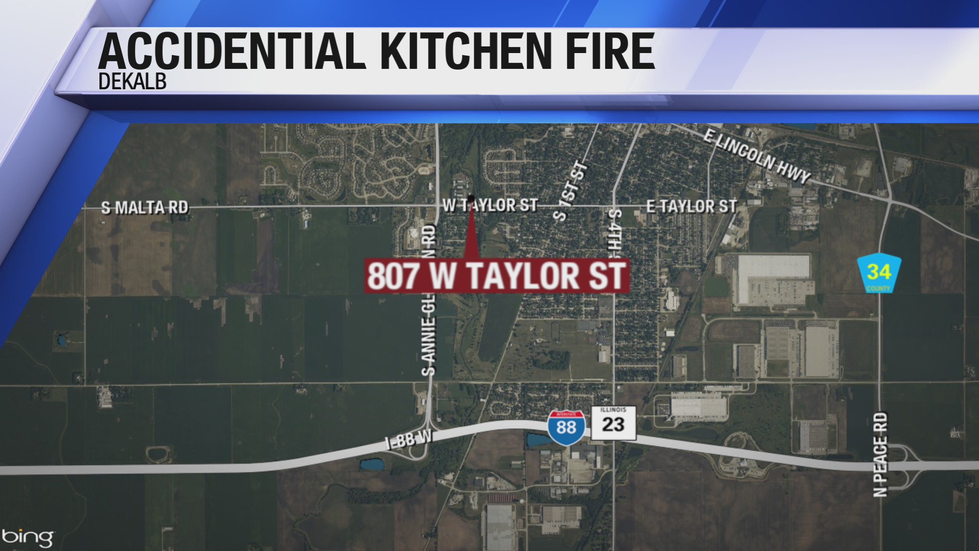 Kitchen Fire Leaves Three Dekalb Residents Without A Home – Mystateline.com