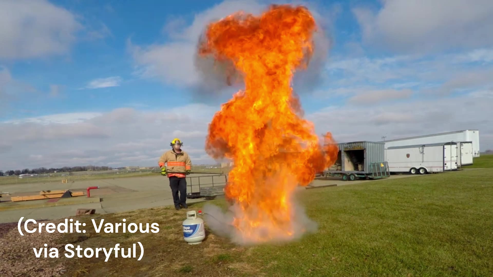 Firefighters making turkey fryers burst into flames Fox 8 Cleveland WJW