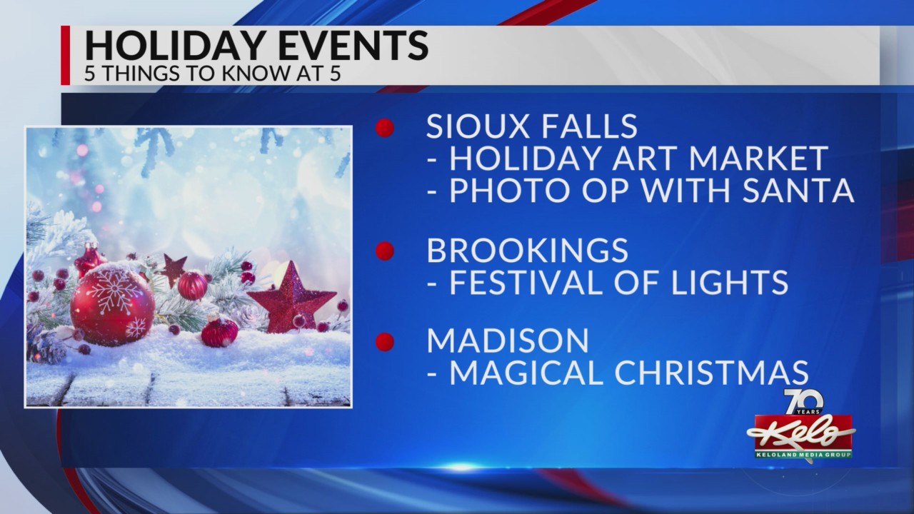 Full list of holiday events – KELOLAND.com