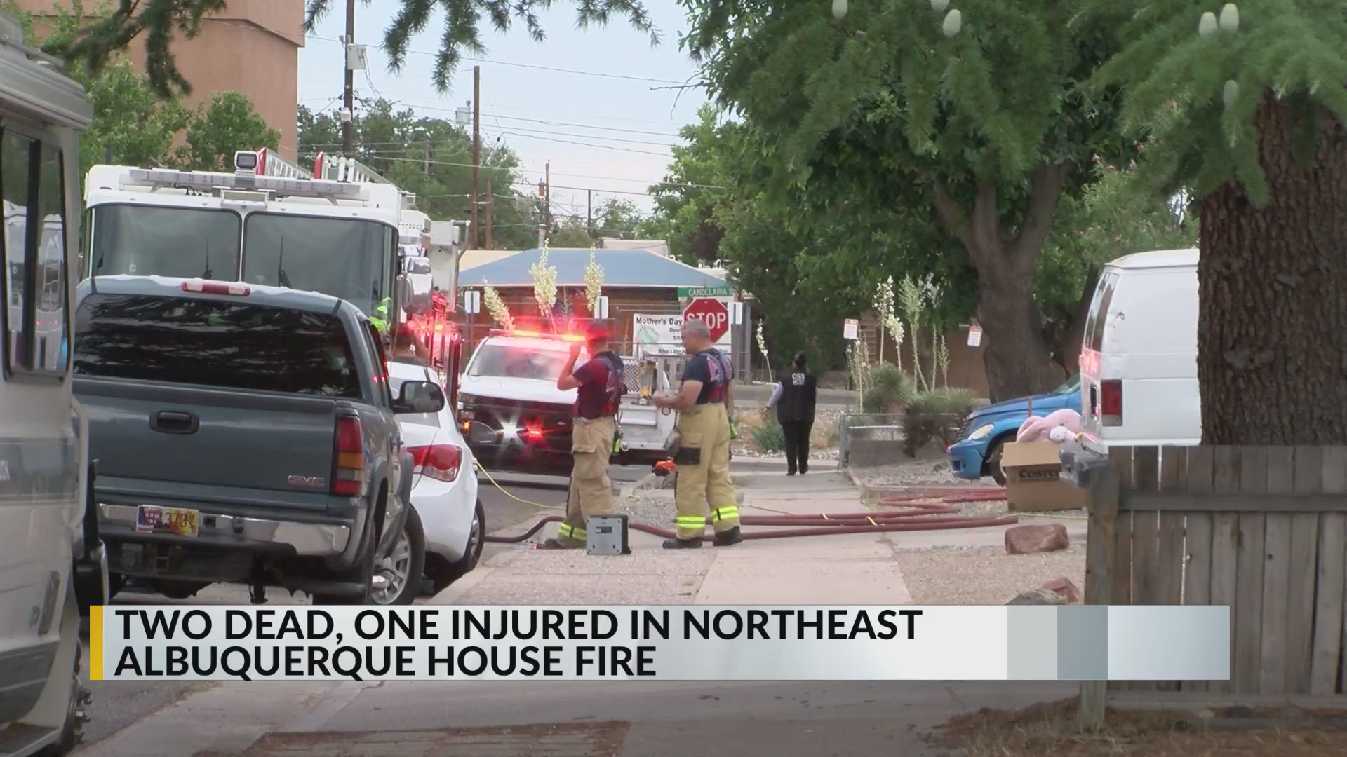 Two dead in Albuquerque house fire, APD investigating ‘suspicious