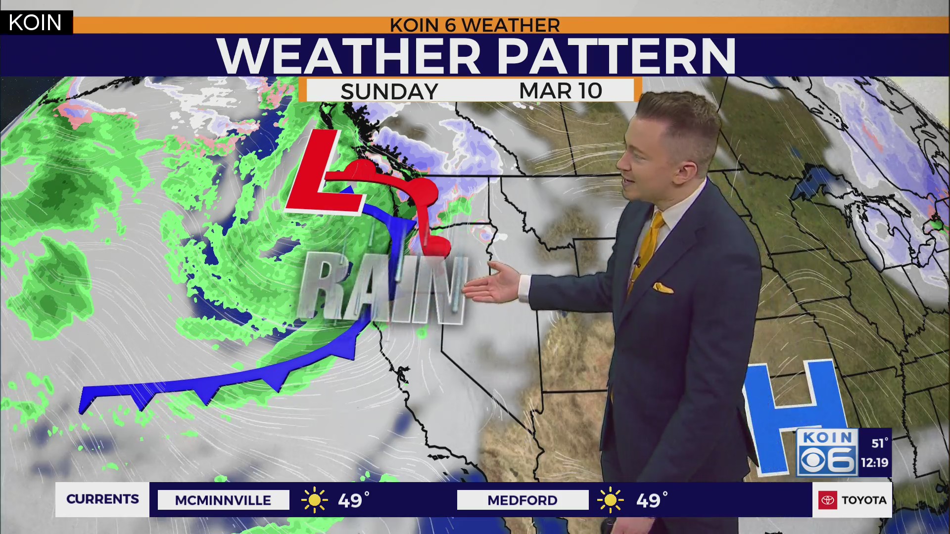 Portland prepares for a wet and windy weekend – KOIN.com