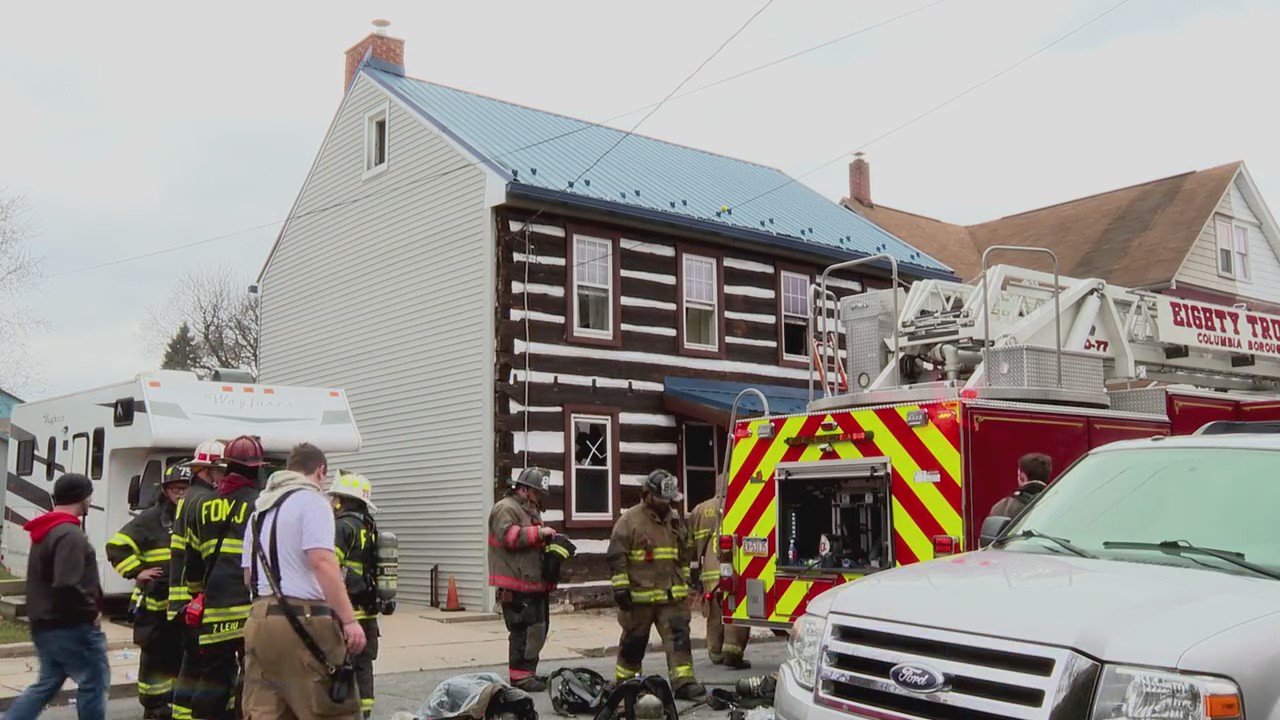 Crews battle two alarm fire in Lancaster County – ABC27