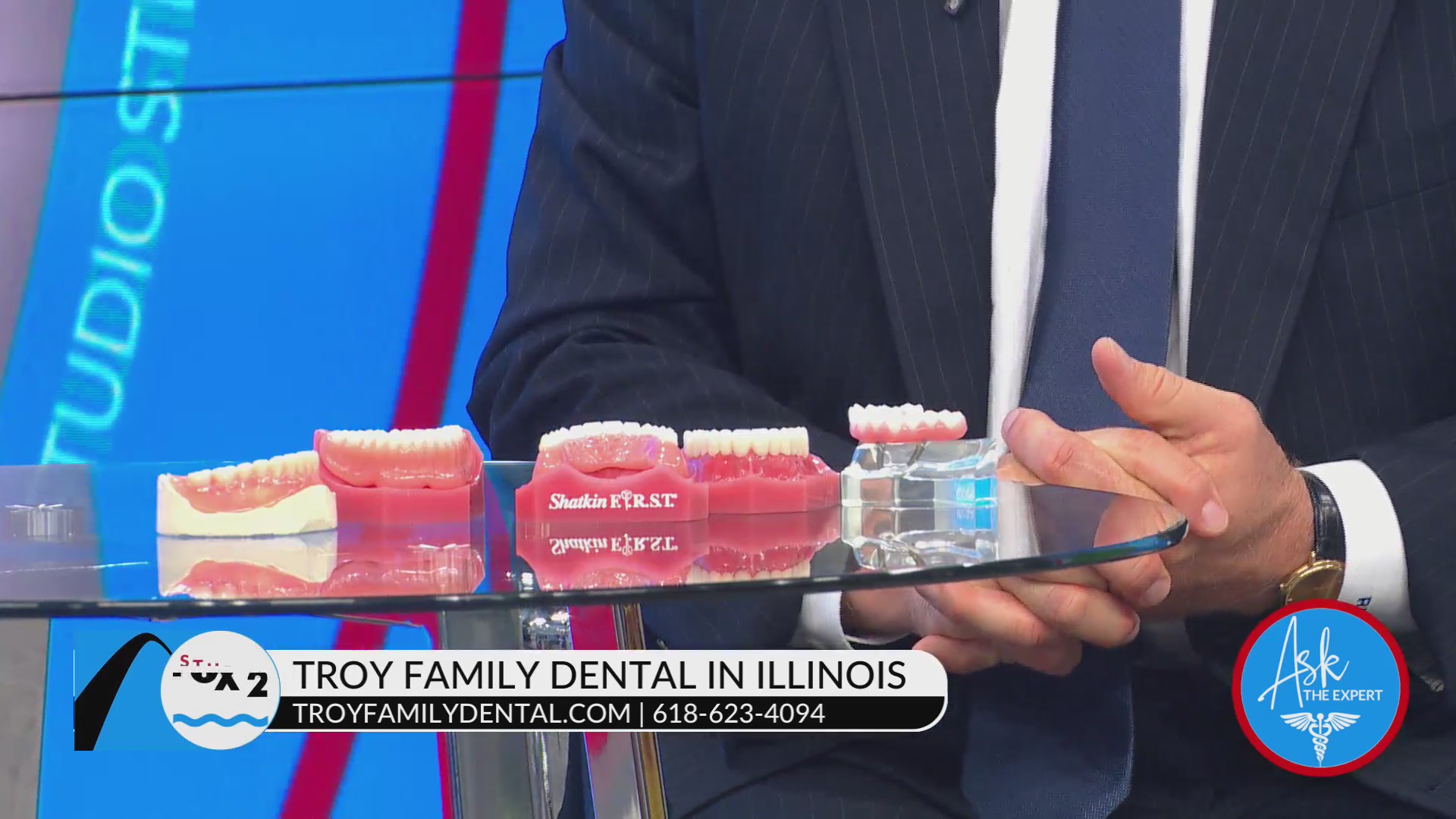 Troy Family Dental in Illinois Offers Sedation Dentistry and Partial Dental Implants FOX 2