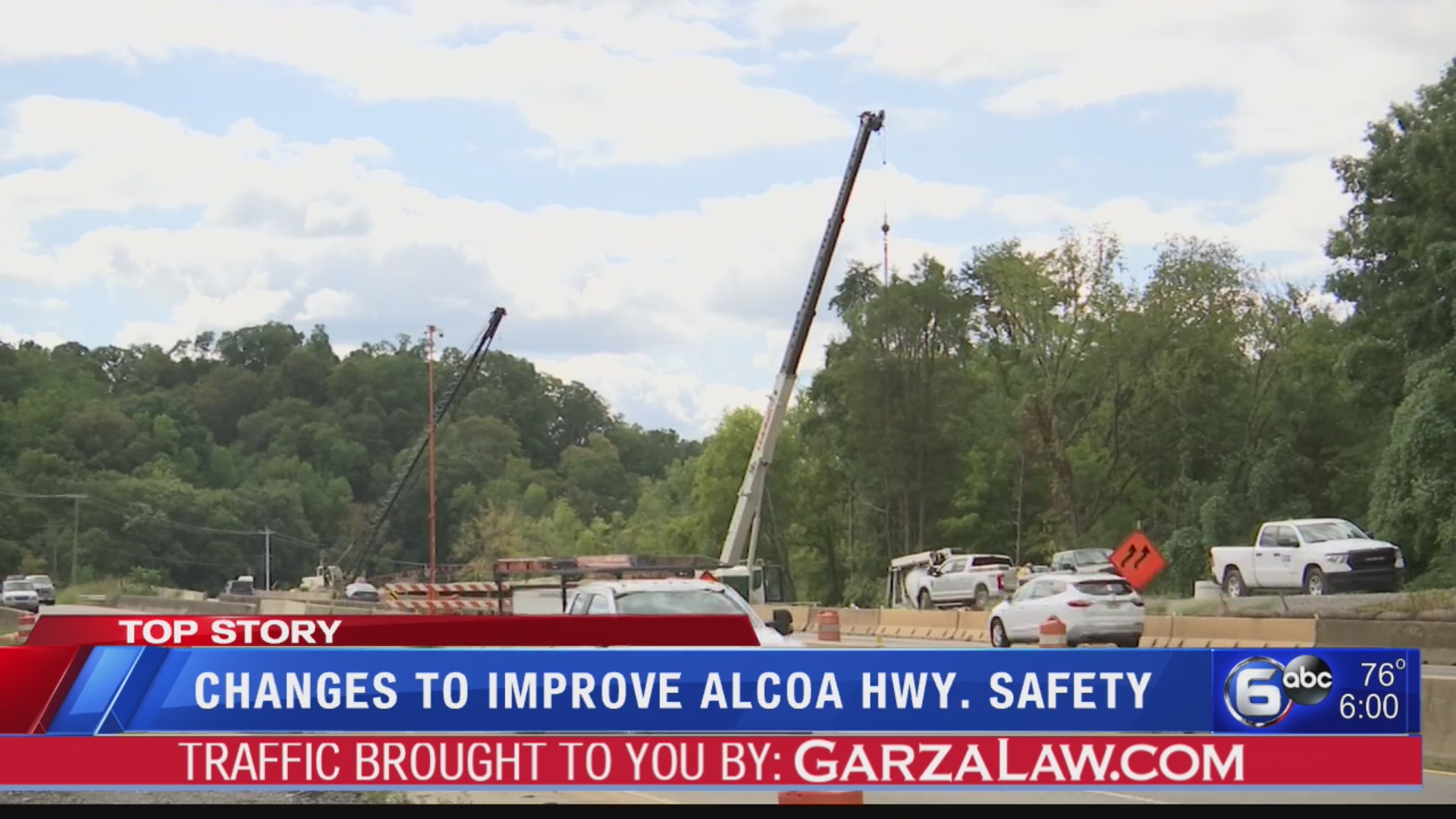 Changes to improve Alcoa Hwy safety WATE 6 On Your Side