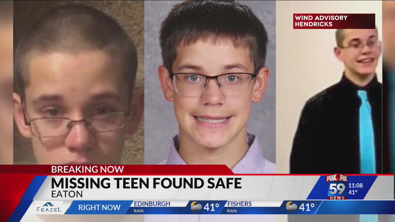 Scottie Morris, teen missing from Eaton, Indiana, found safe – Fox 59