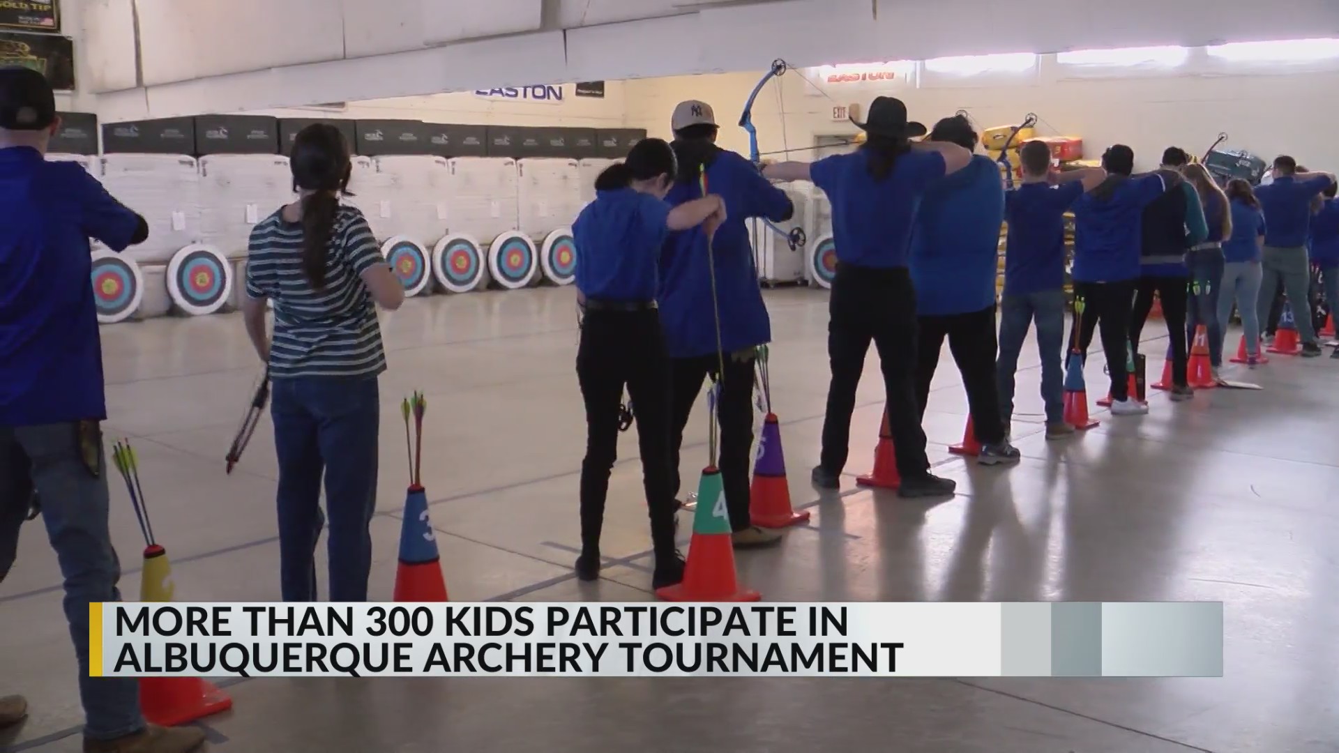 Hundreds of kids partake in ABQ archery tournament KRQE NEWS 13 Breaking News, Albuquerque