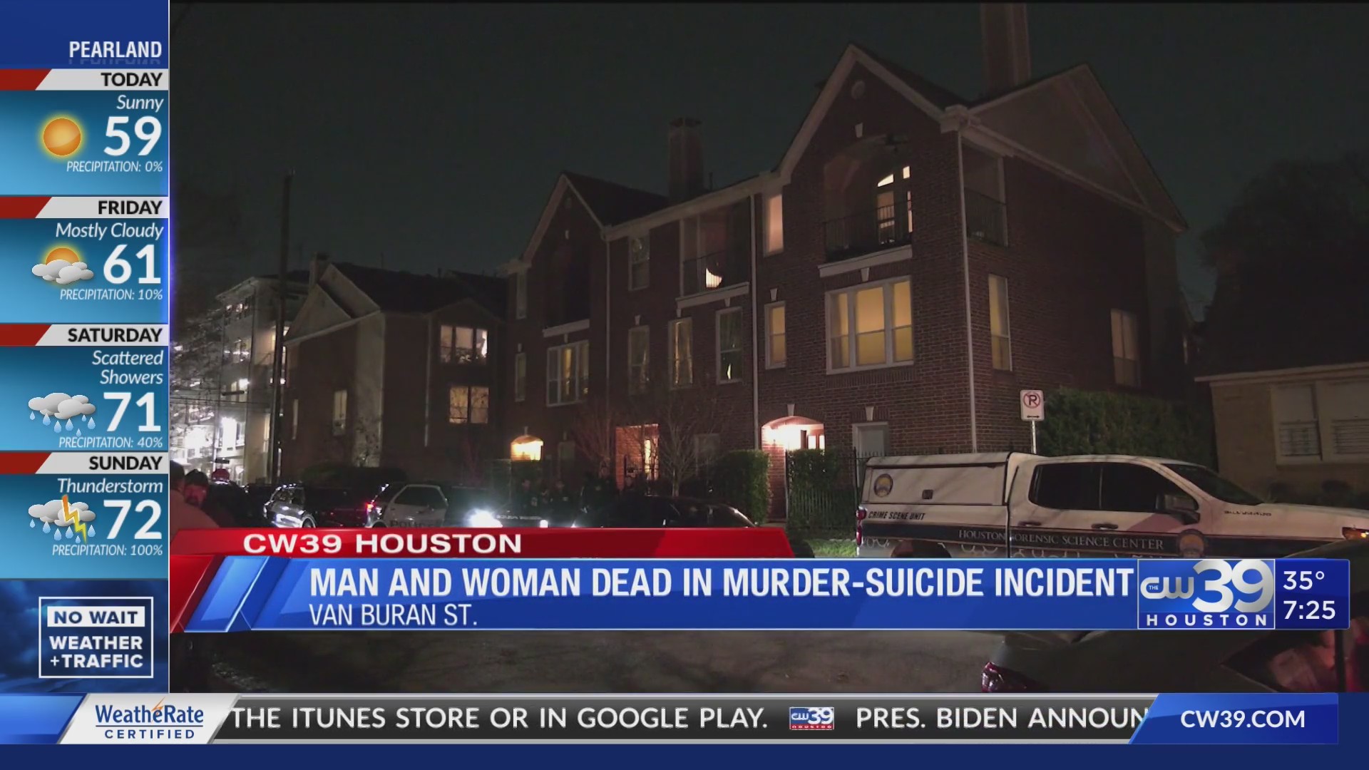 Man and woman dead in murder-suicide incident in Montrose – CW39 Houston