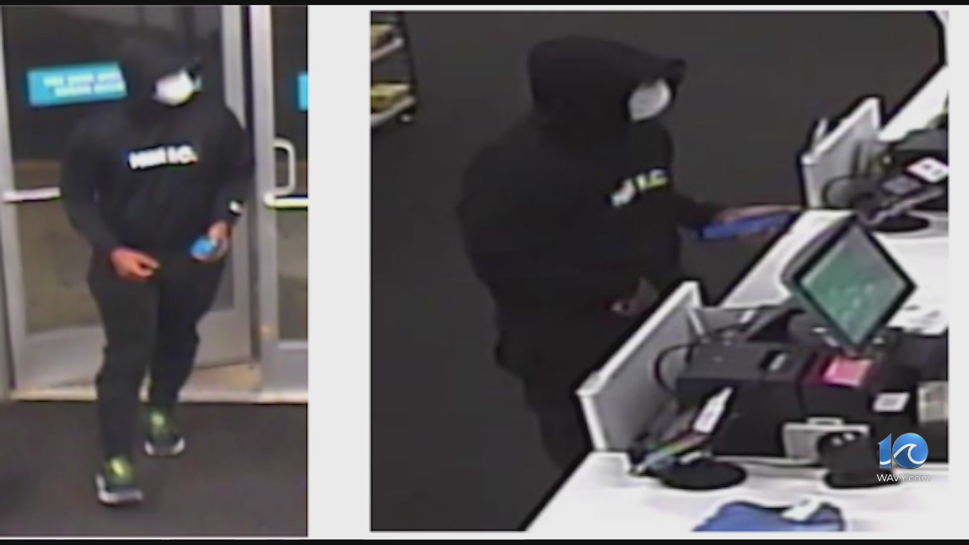 Hampton Police seek to ID suspect in business robbery – WAVY.com