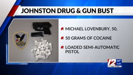 Johnston man caught with gun, drugs during traffic stop – WPRI.com