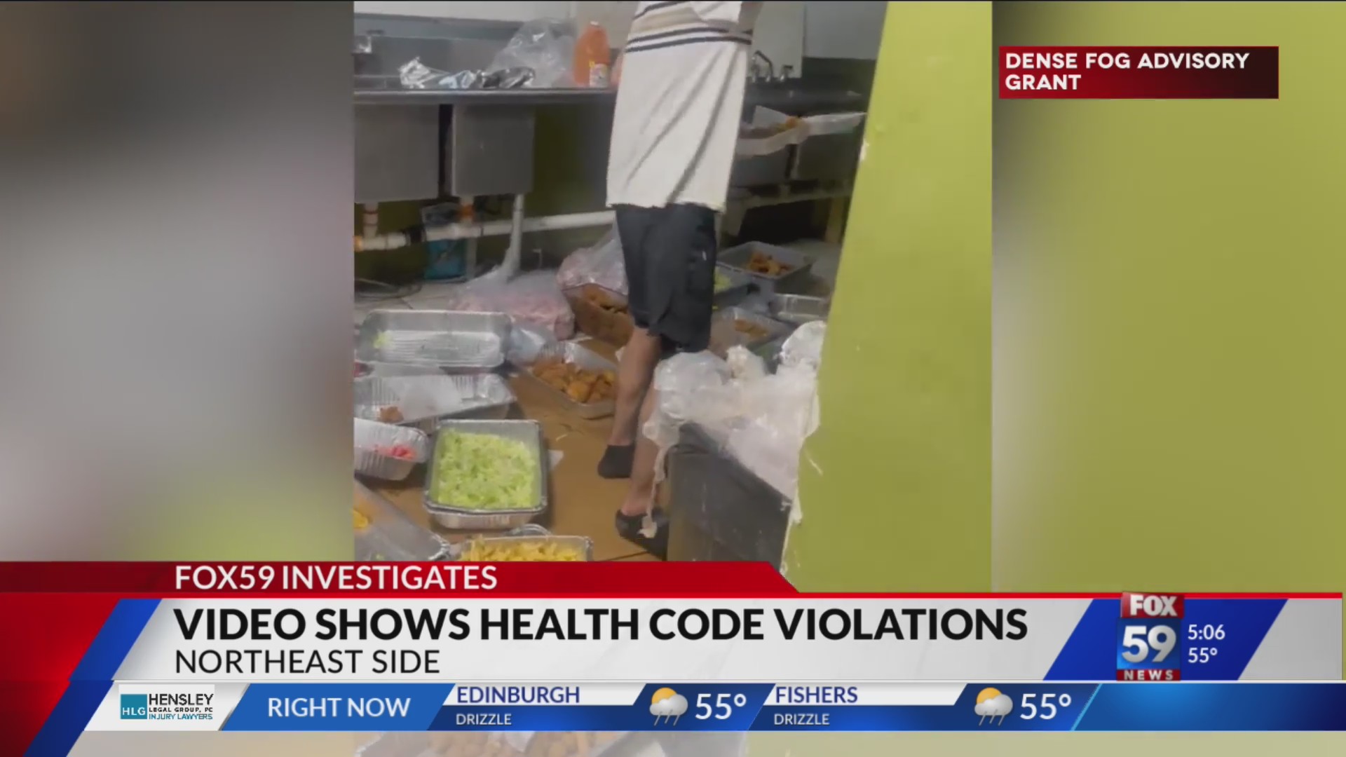 Video shows health code violations at Indianapolis restaurant Fox 59