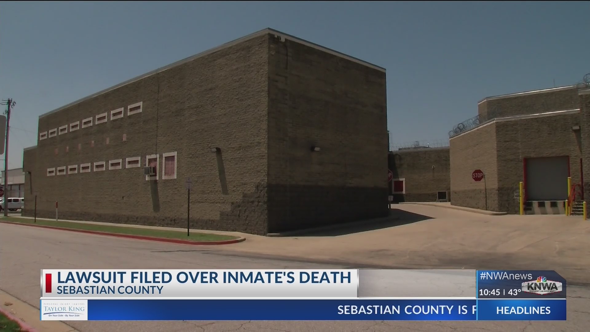 Lawsuit claims Sebastian Jail inmate died of dehydration and