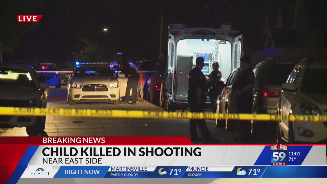 Young boy killed after being shot on Indy’s near east side – Fox 59