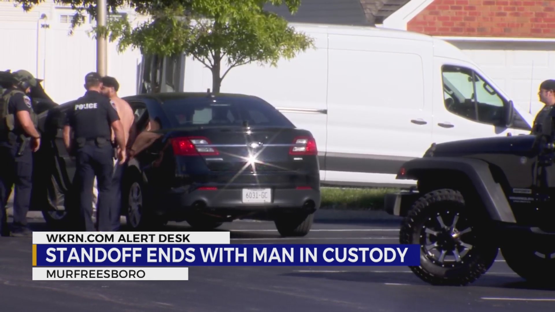 Murfreesboro standoff ends with man in custody – WKRN News 2