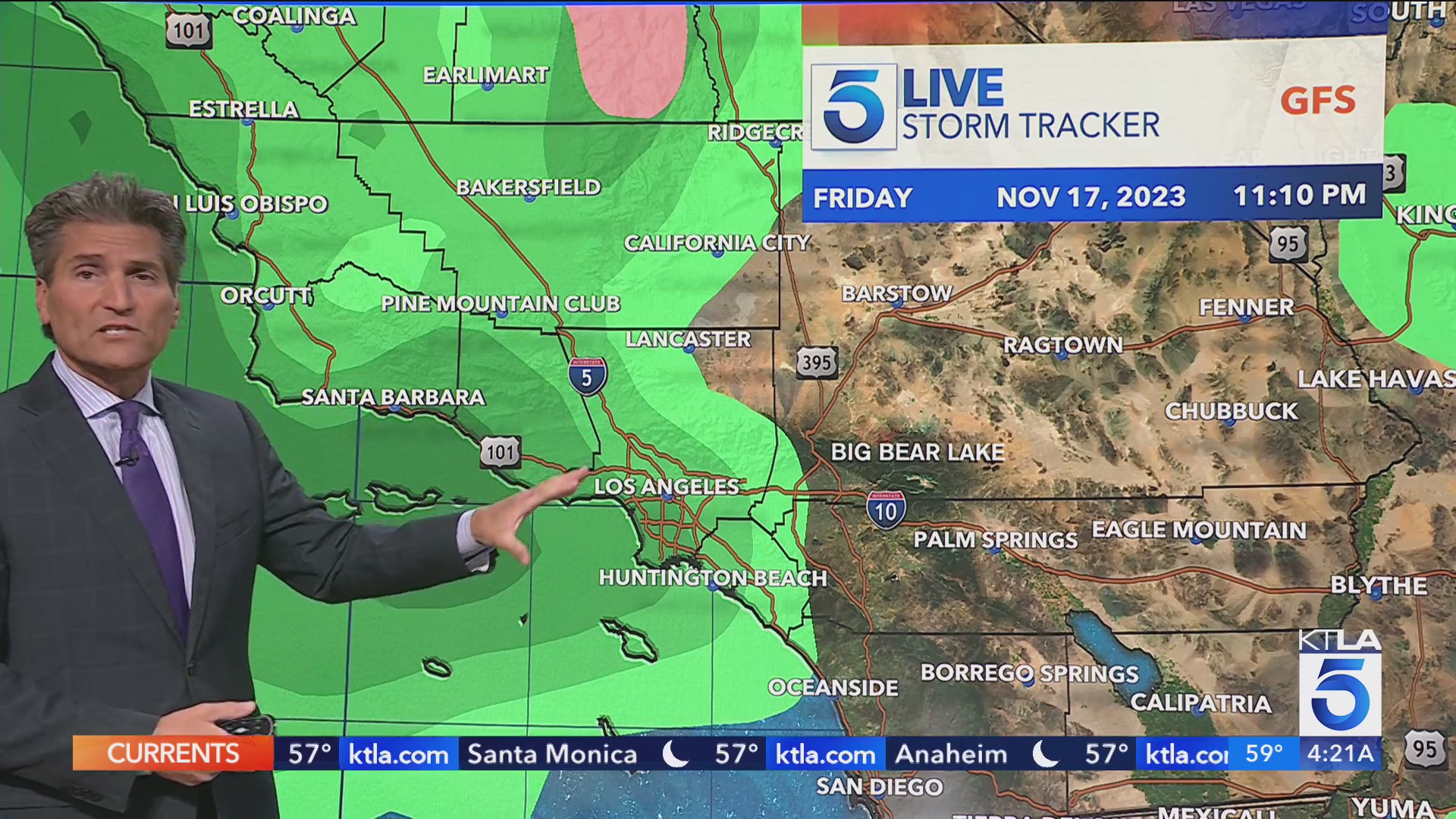 Weekend rain headed to SoCal – KTLA
