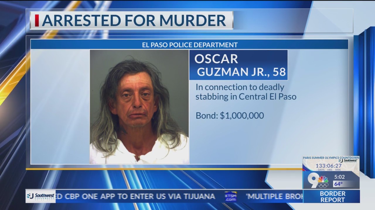 Man facing murder charge in connection with Central El Paso stabbing ...