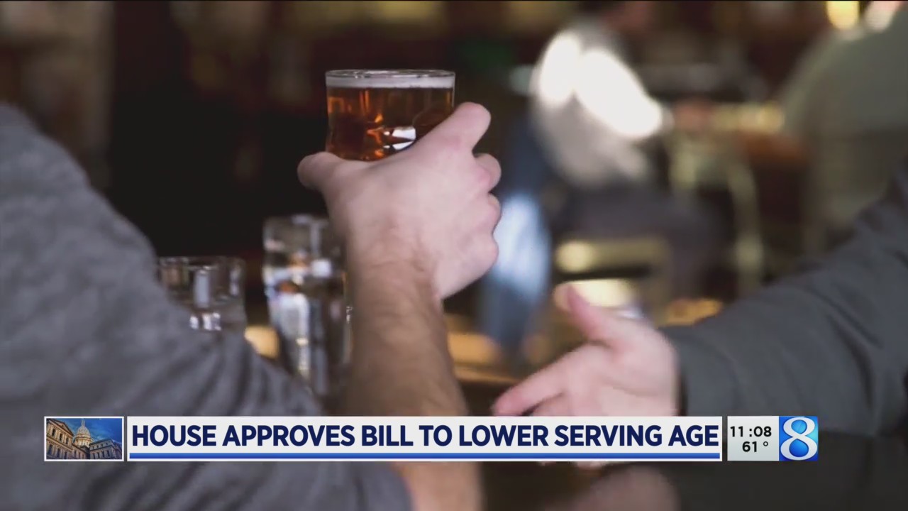 Bill to allow 17yearolds to serve alcohol passed by state legislature