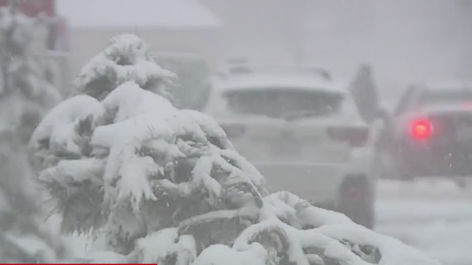 Snow falling at lower elevations – FOX40 News