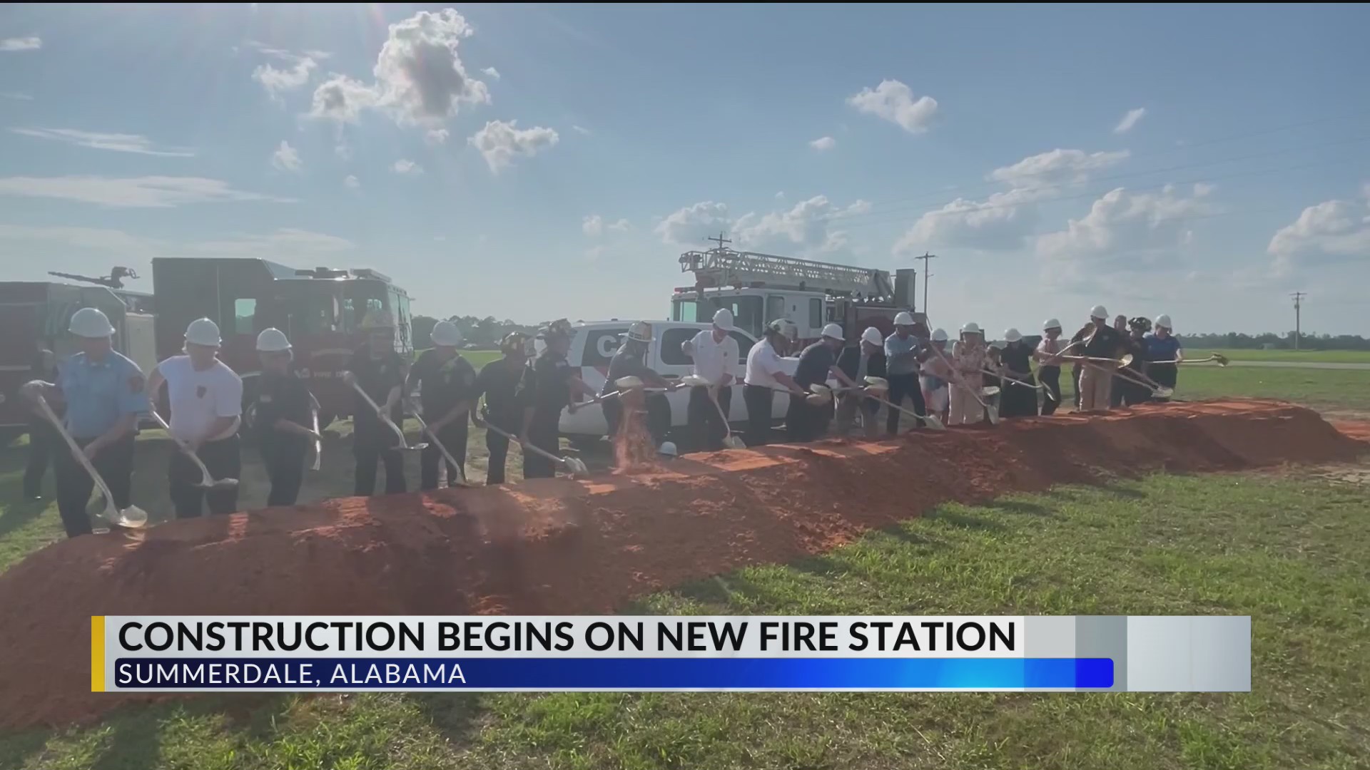 Summerdale Fire Department breaks ground on new station WKRG News 5