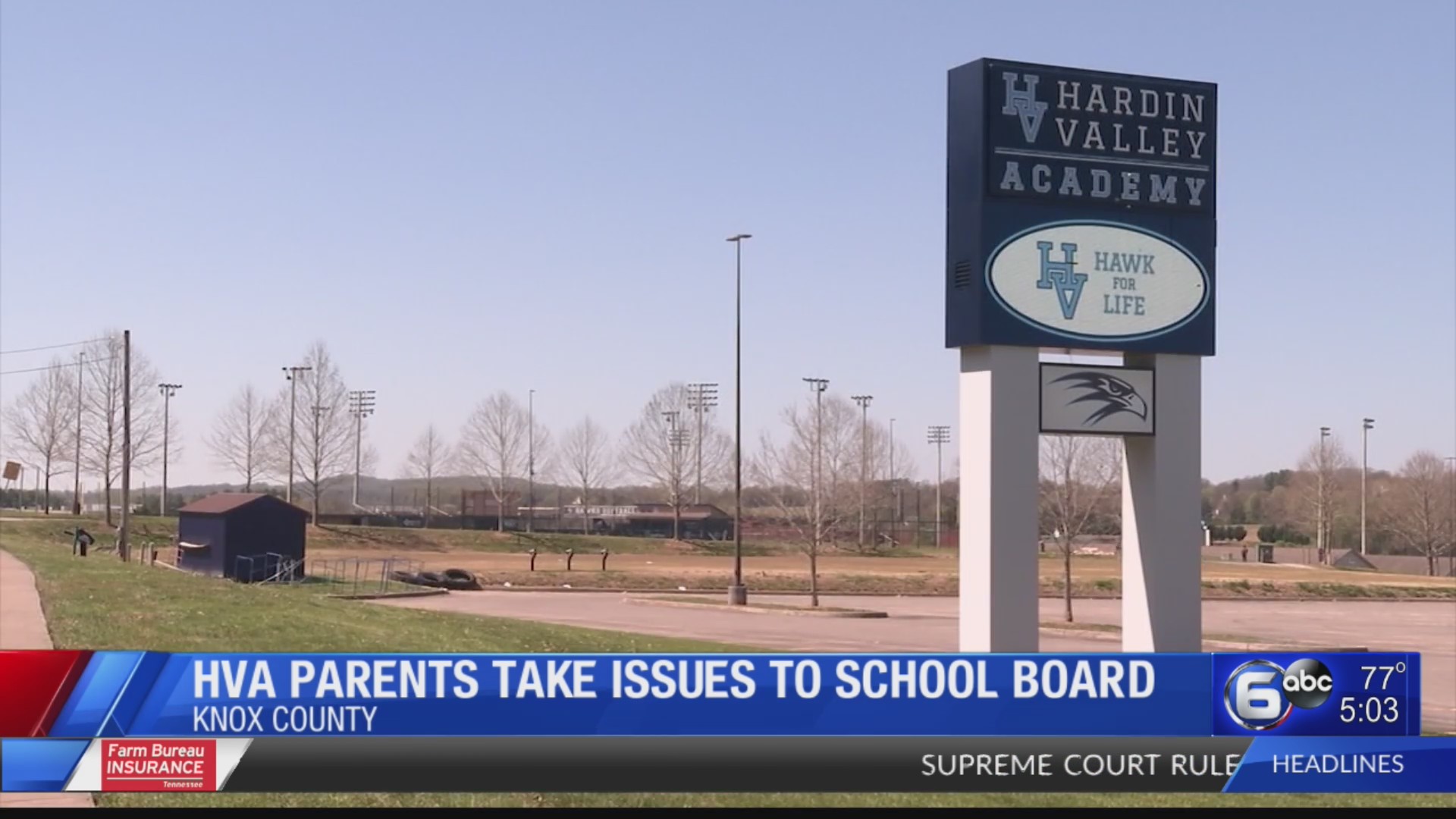 HVA parents take issues to school board – WATE 6 On Your Side