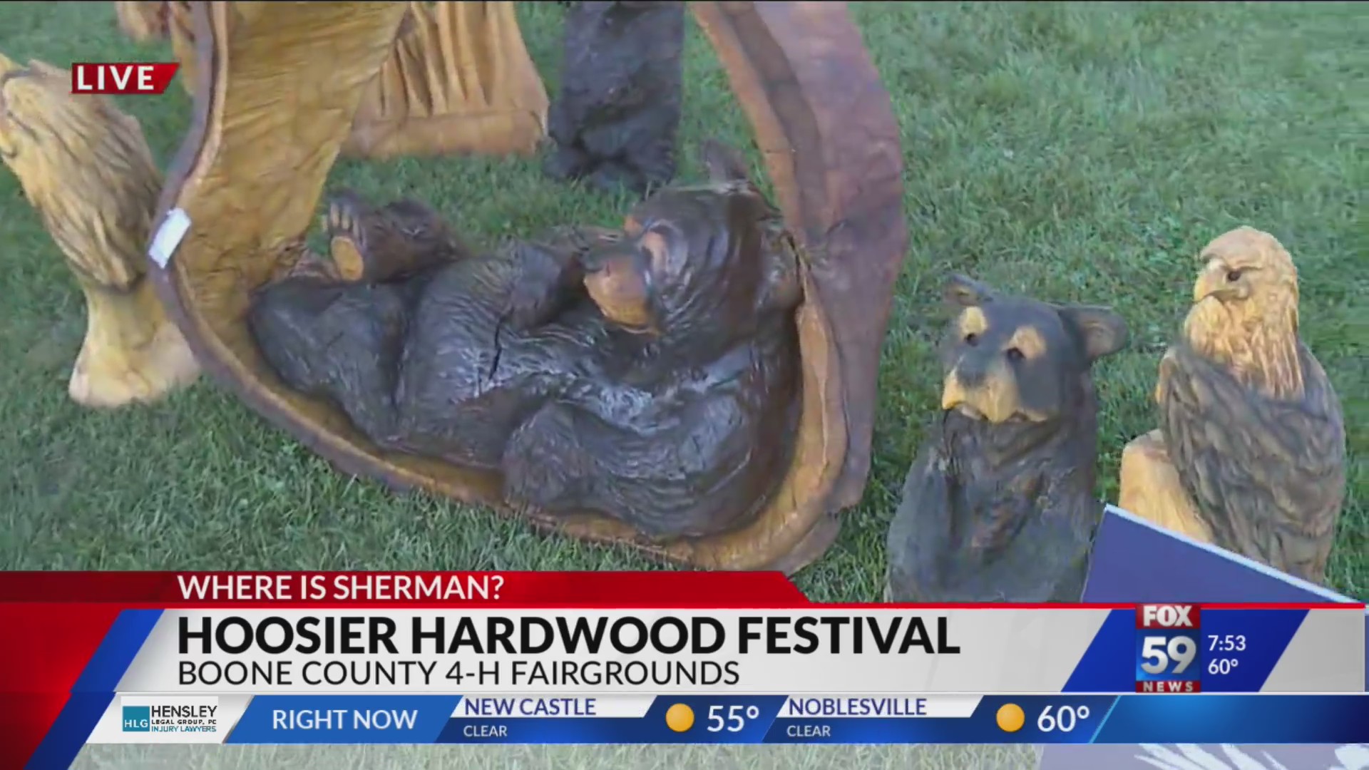 Where Is Sherman? Hoosier Hardwood Festival Fox 59