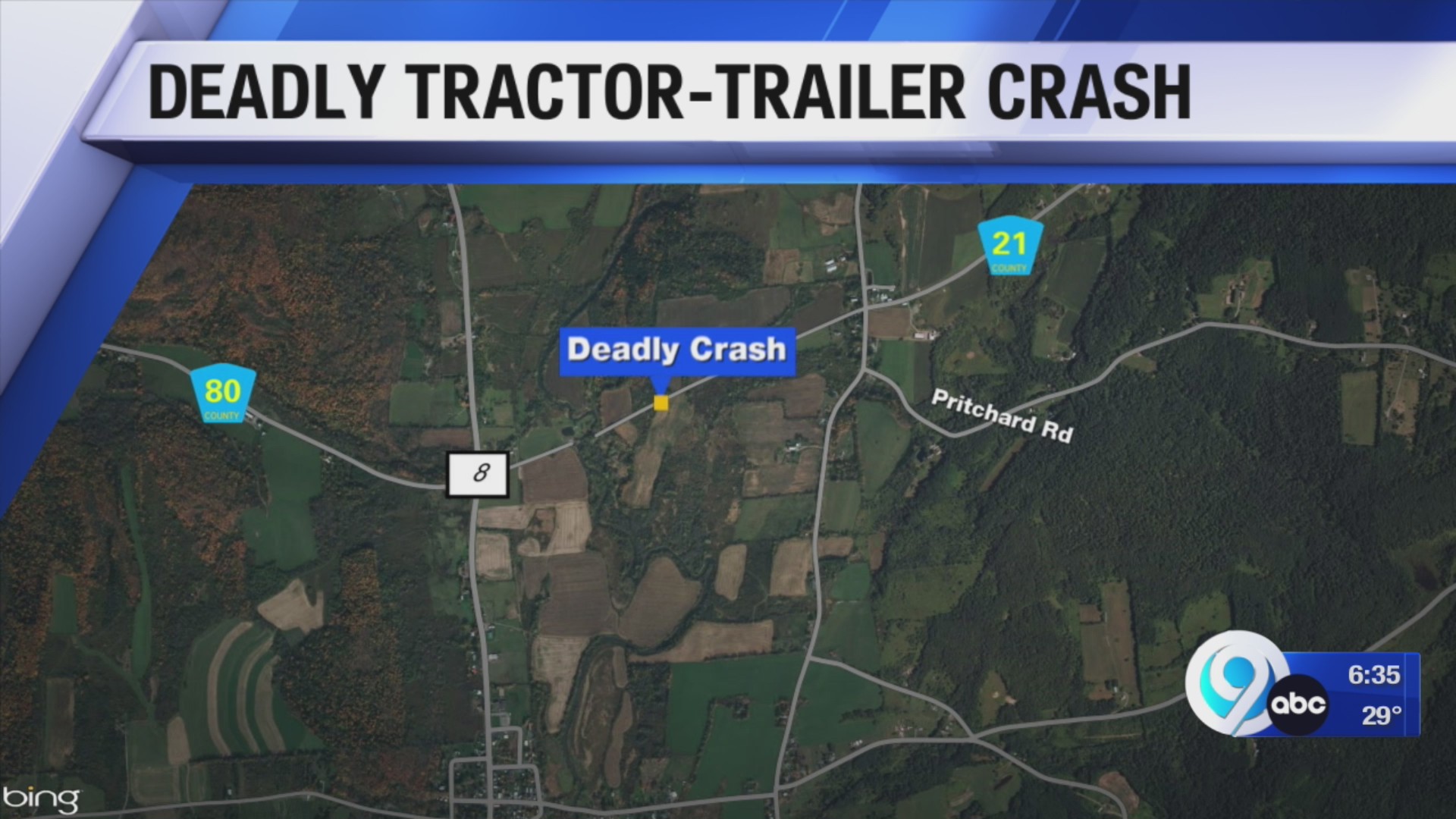 One person dead in Oneida County tractor-trailer crash – WSYR