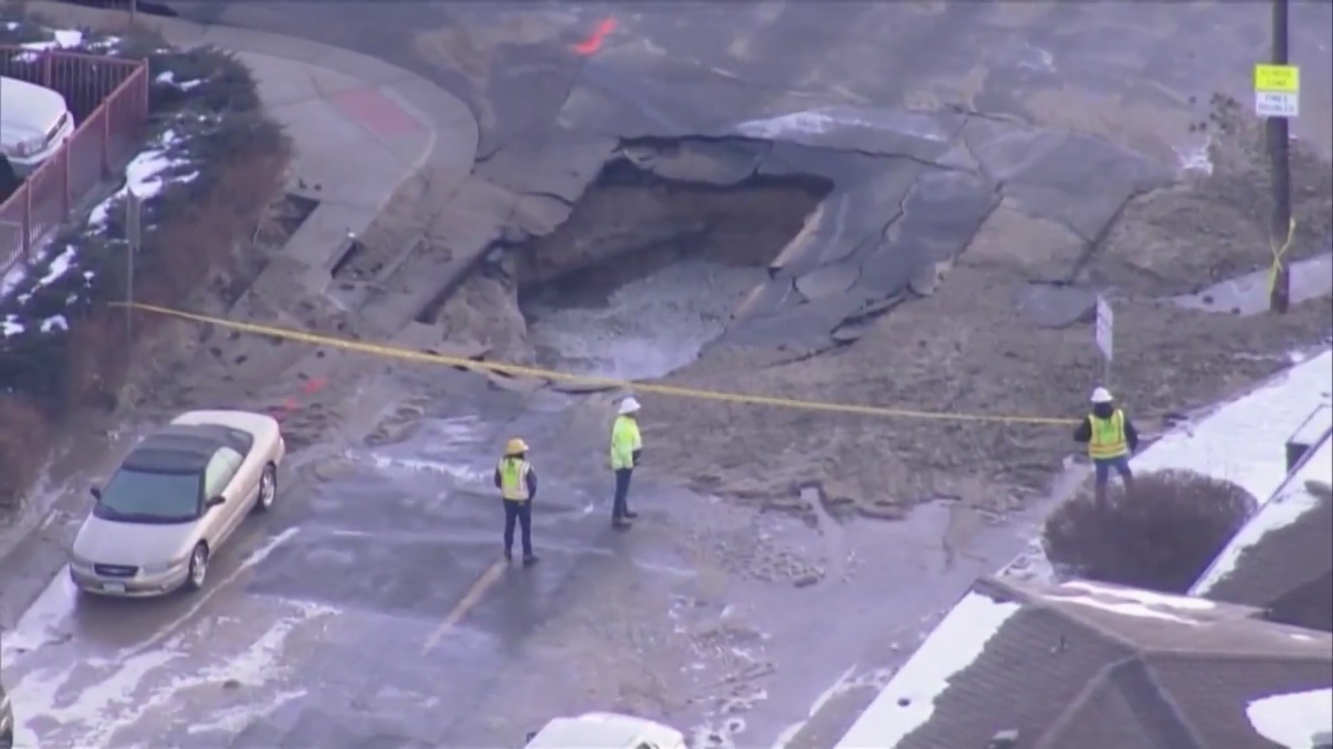 Denver Water denies claim after main break totals car – FOX31 Denver