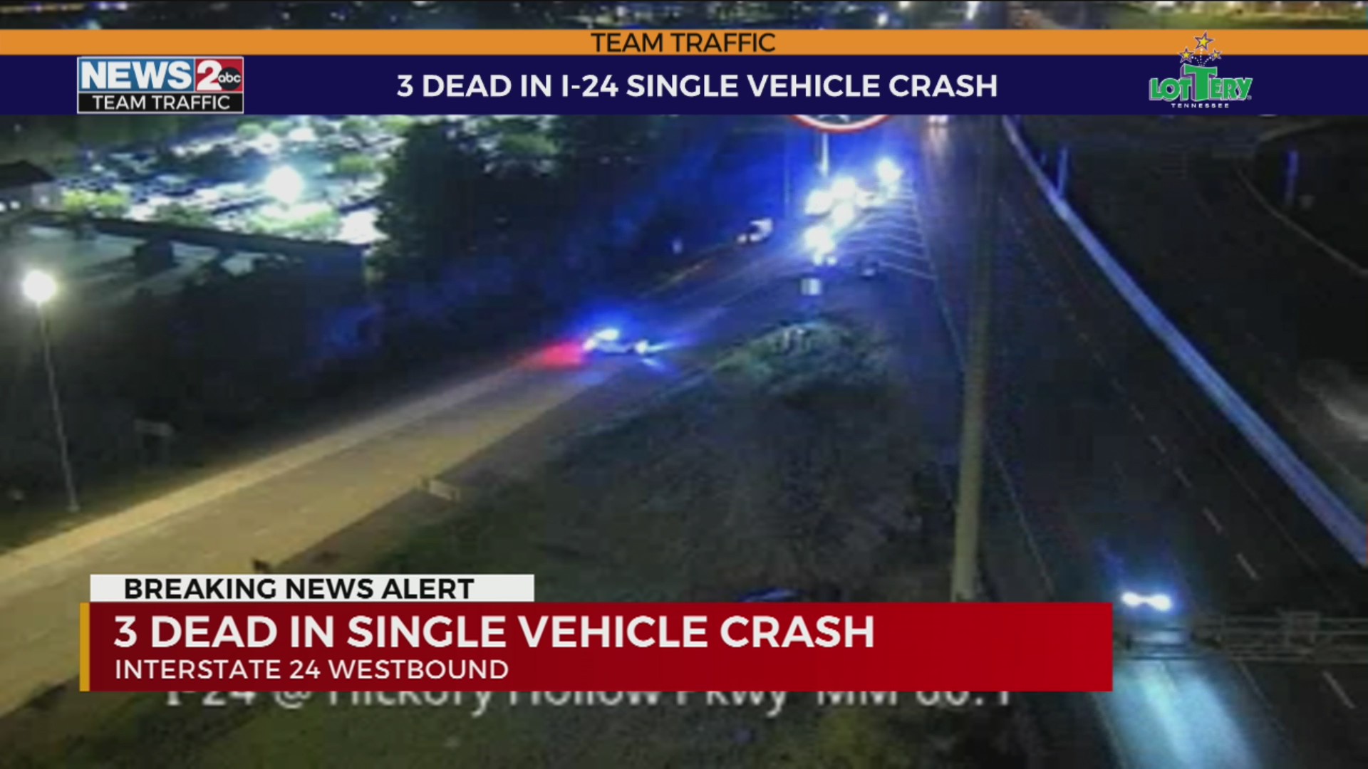 3 killed in single-vehicle crash on I-24 – WKRN News 2