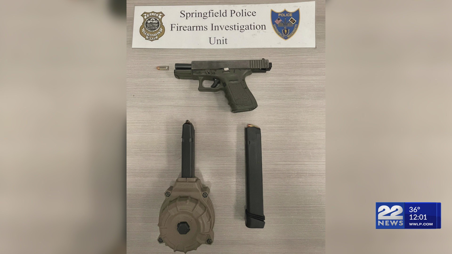 Teenager arrested after machine gun seized during Springfield traffic ...