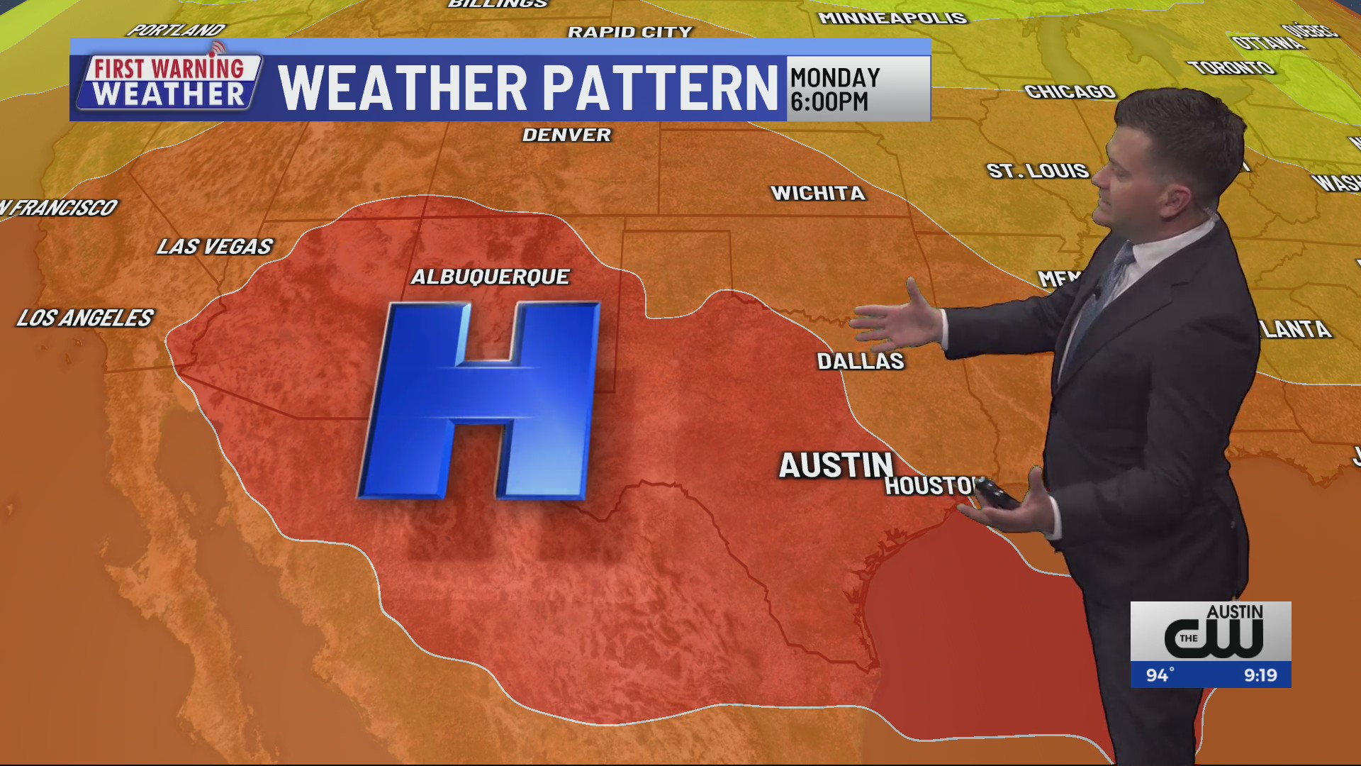 First Warning Weather with Meteorologist Nick Bannin KXAN Austin