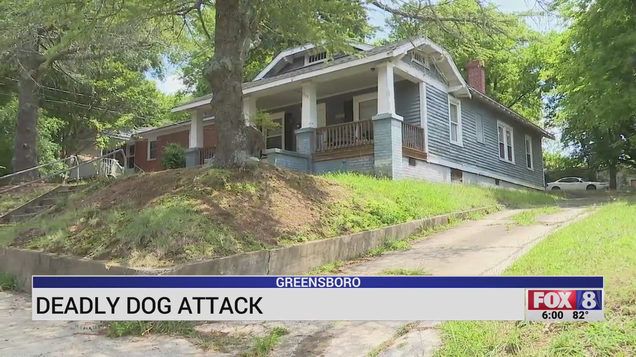 Woman killed in deadly dog attack in Greensboro – FOX8 WGHP