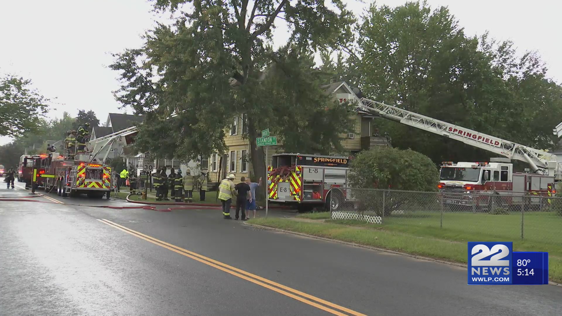 Springfield firefighters put out house fire on Dwight Road – WWLP