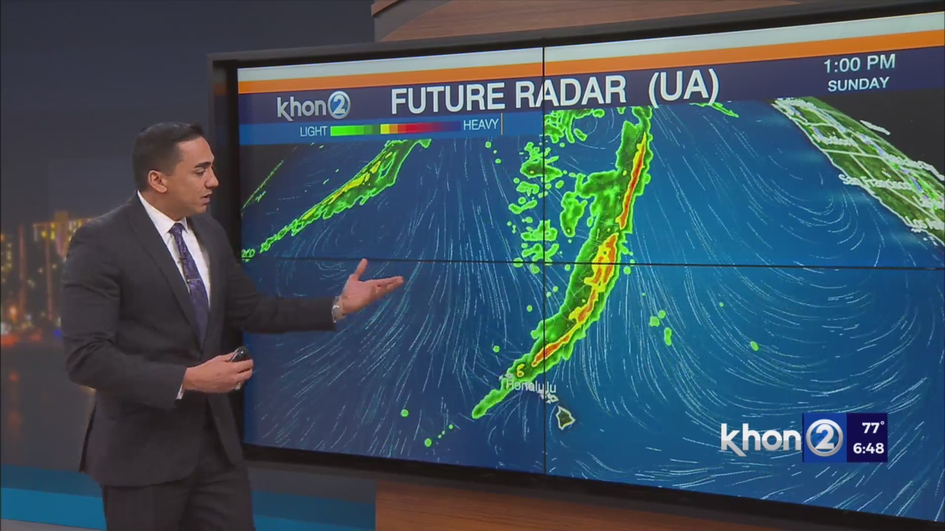 Approaching cold front to bring a round of wet weather – KHON2