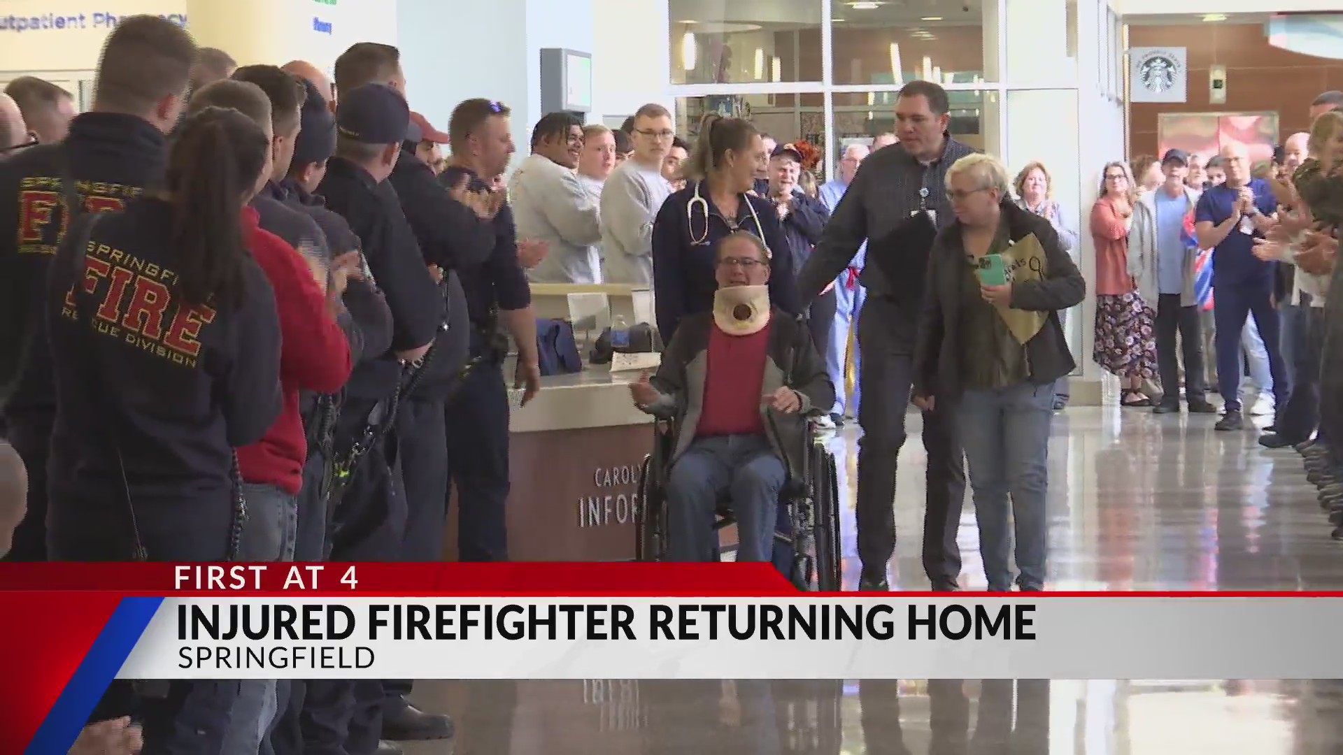 Springfield firefighter returns home after serious injury – WDTN.com