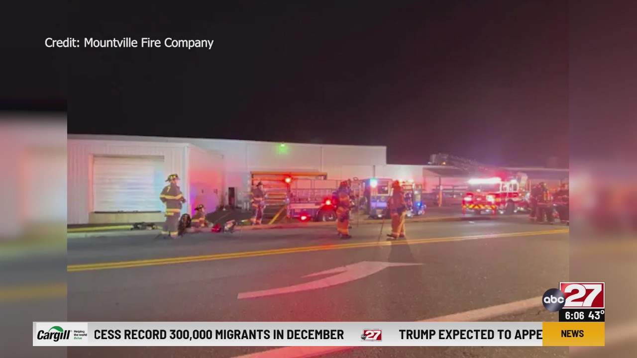 Crews battle two alarm fire in Lancaster County – ABC27