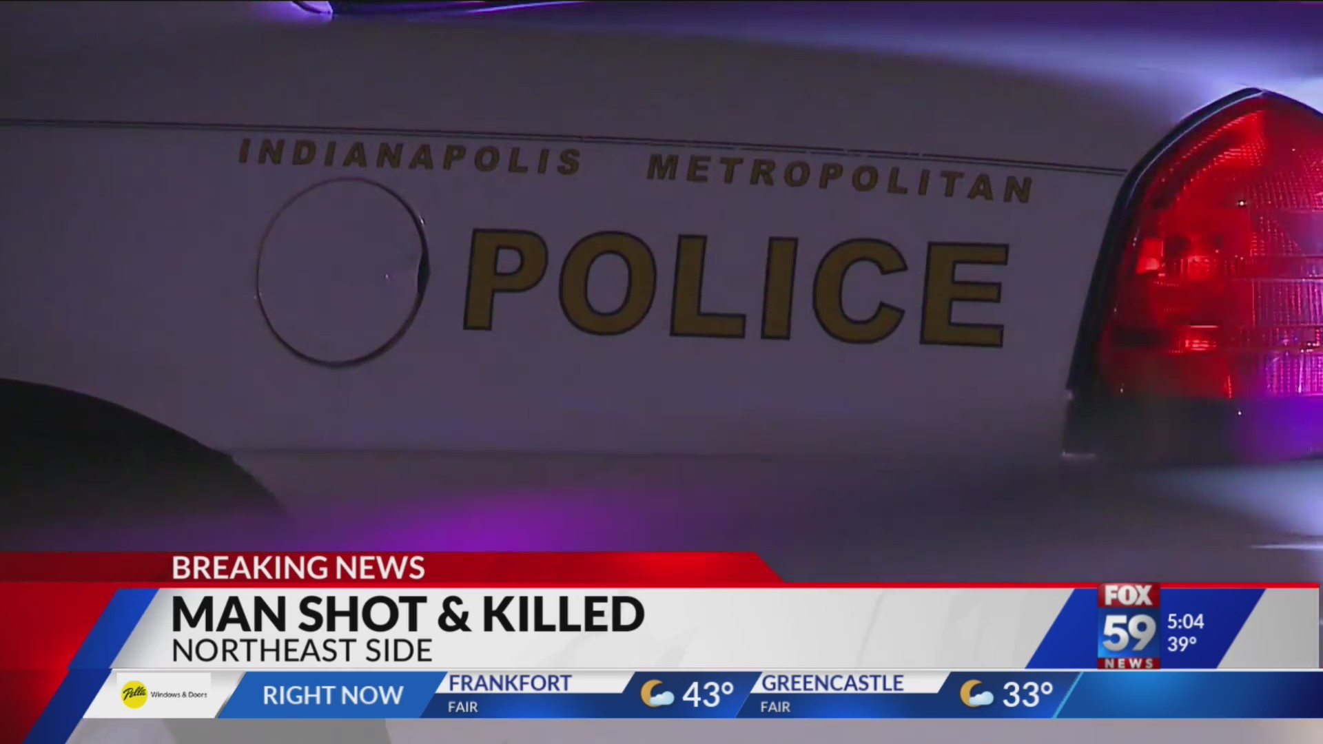 Man shot and killed on Indy’s northeast side – Fox 59