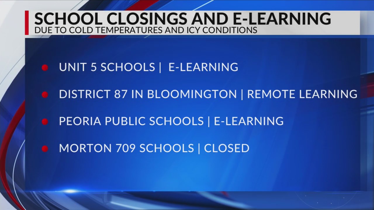 Local Schools closing, having remote learning day due to icy roads