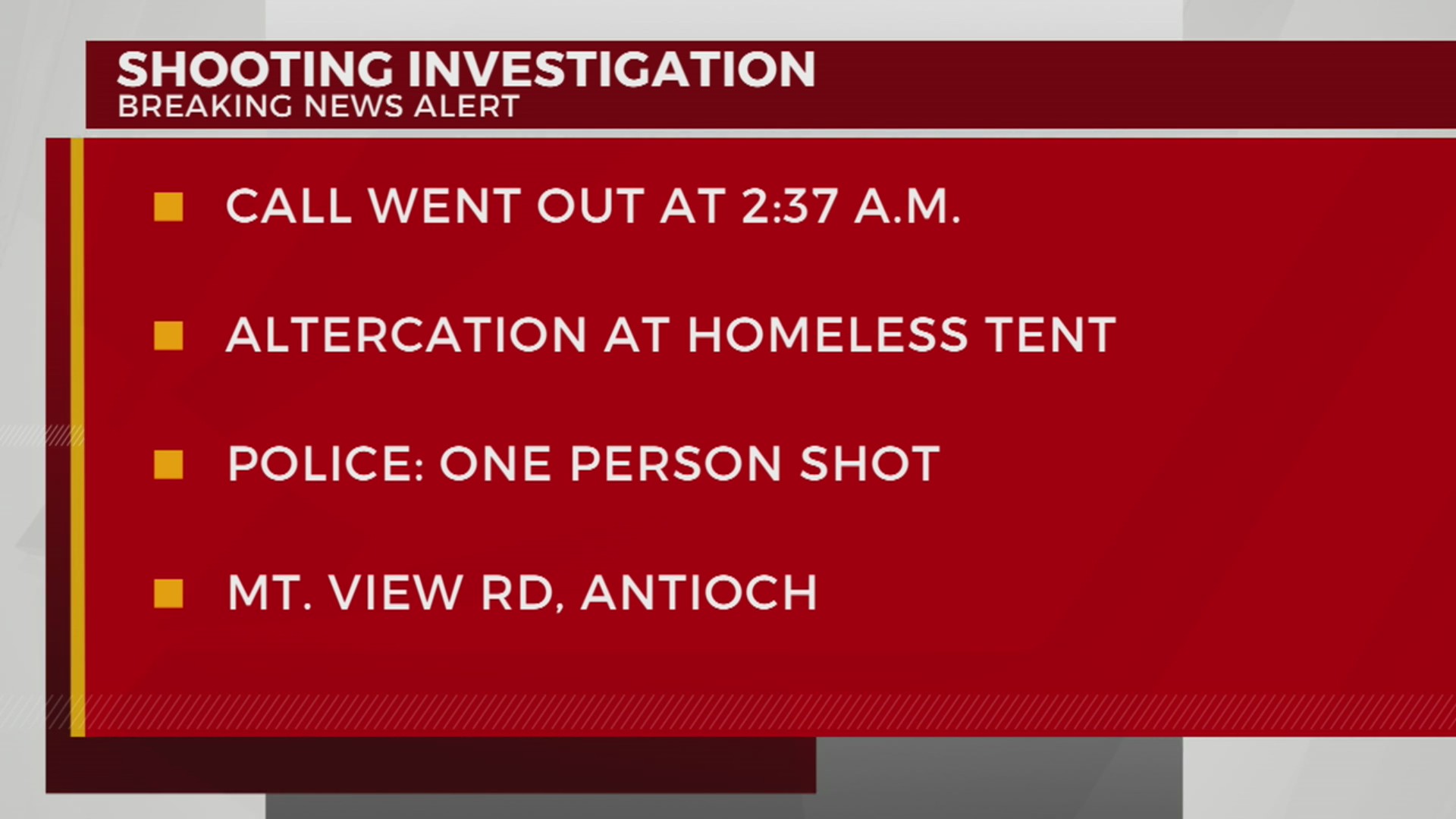 Shooting investigation underway in Antioch – WKRN News 2