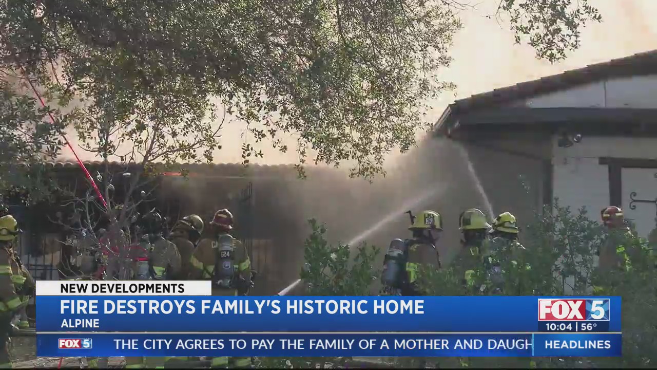 Fire Destroys Family’s Historic Home – FOX 5 San Diego & KUSI News
