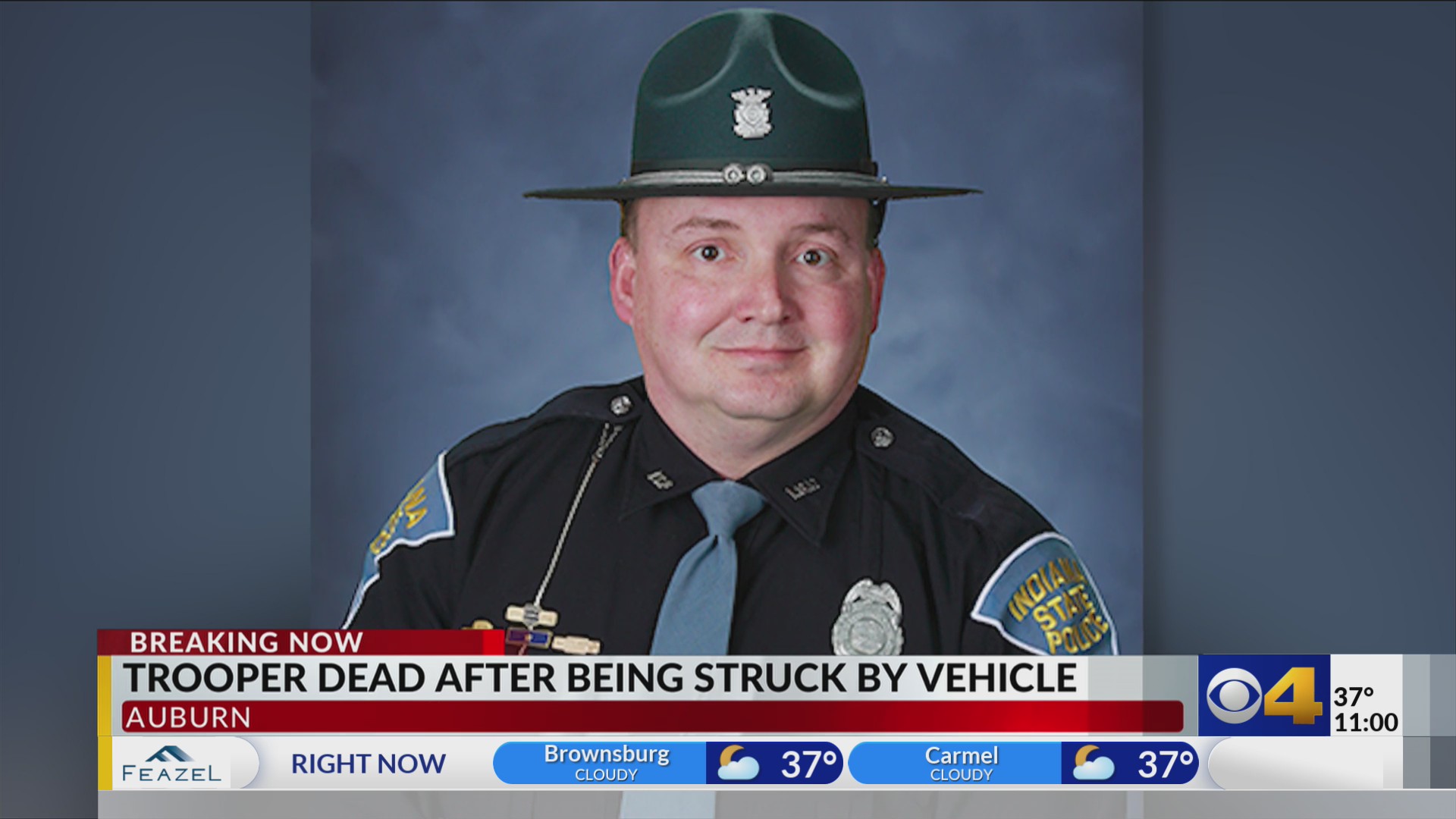 Indiana state trooper hit, killed in the line of duty – WTTV CBS4Indy