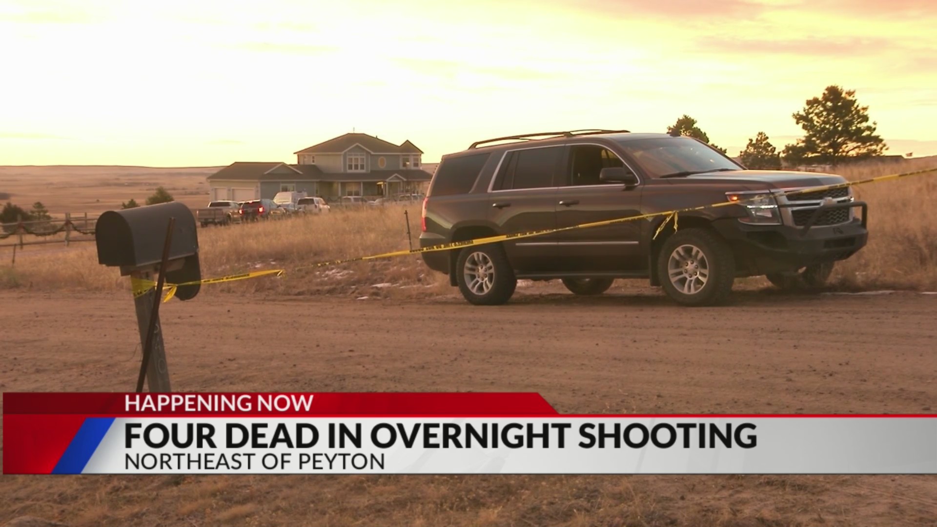 4 dead in overnight shooting northeast of Peyton FOX31 Denver